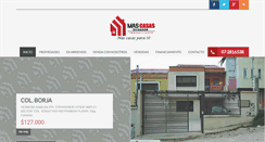 Desktop Screenshot of mascasasecuador.com